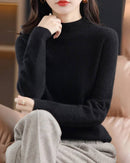 100% Merino Wool Turtleneck Jumper