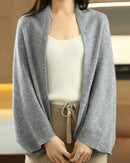 Multifunctional Wool Knitted Shawl Scarf