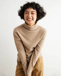 Cashmere Pile Collar Jumper
