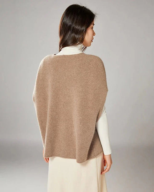 Oversized Wool Knitted Vest