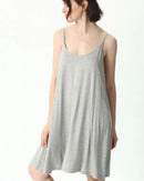 Plus Size Cotton Modal Sling Nightgown Dress