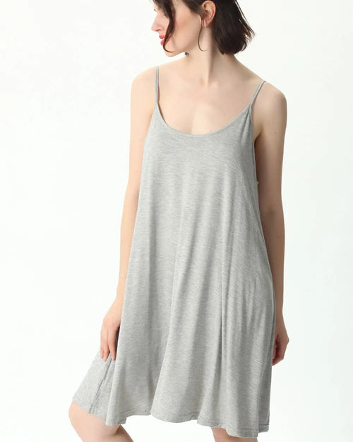 Plus Size Cotton Modal Sling Nightgown Dress