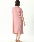 Plus Size Cotton Short Sleep Dress