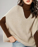Oversized Wool Knitted Vest