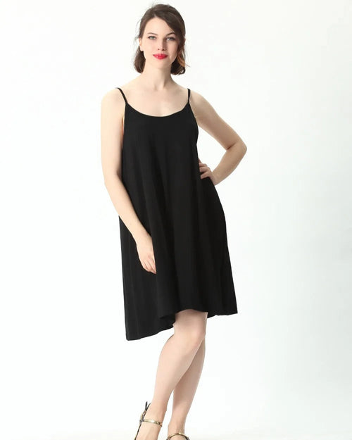 Plus Size Cotton Modal Sling Nightgown Dress
