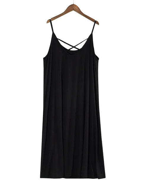 Women'S Relaxed Spaghetti-Strap Nightgown