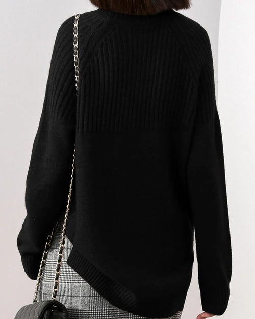 Thick Turtleneck Wool Sweater