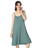 Plus Size Cotton Modal Sling Nightgown Dress