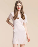 Silk Short-Sleeve Full Slip