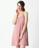 Plus Size Cotton Modal Sling Nightgown Dress