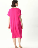 Plus Size Cotton Short Sleep Dress