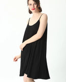 Plus Size Cotton Modal Sling Nightgown Dress