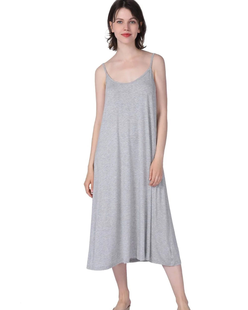 Women'S Relaxed Spaghetti-Strap Nightgown