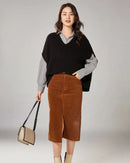 Oversized Wool Knitted Vest