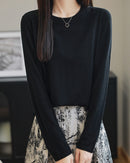 Loose-Fit Lightweight Wool-Blend Sweater