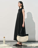 New Loose-Fit Sleeveless Silk Dress