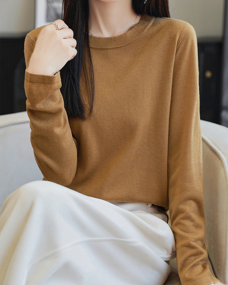 Loose-Fit Lightweight Wool-Blend Sweater
