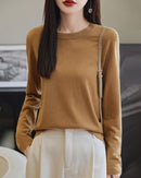 Loose-Fit Lightweight Wool-Blend Sweater