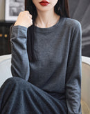 Loose-Fit Lightweight Wool-Blend Sweater