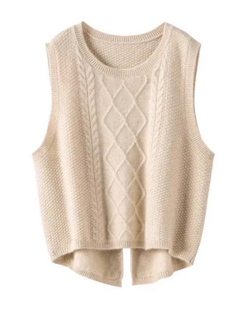100 % merino-wool vest, round neckline, sleeveless, ribbed trims, regular fit—lightweight core-warmer for layering all winter.