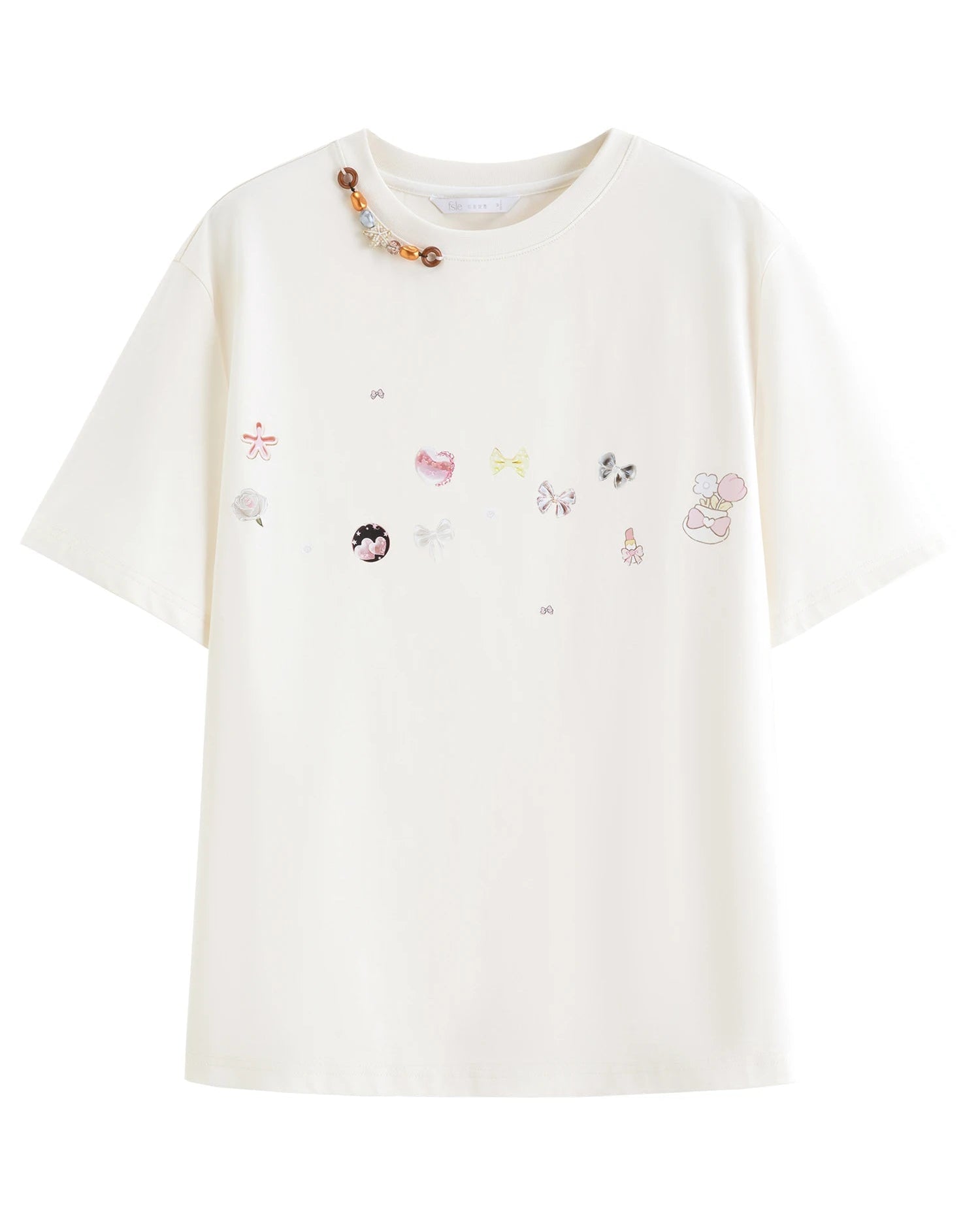 Loose-Fit Printed Short-Sleeve T-Shirt