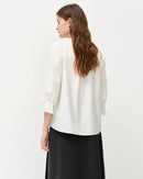 Women's Loose Lantern Sleeve Casual Shirt