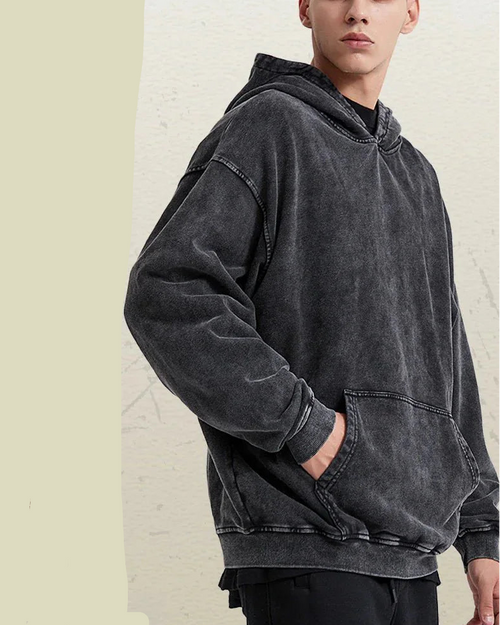 Cotton Loose Retro Thicken Hoodie