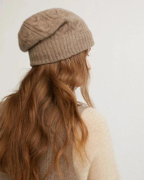 Basic 100% Cashmere Beanie