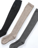 Pure Cashmere Knitted Long Socks