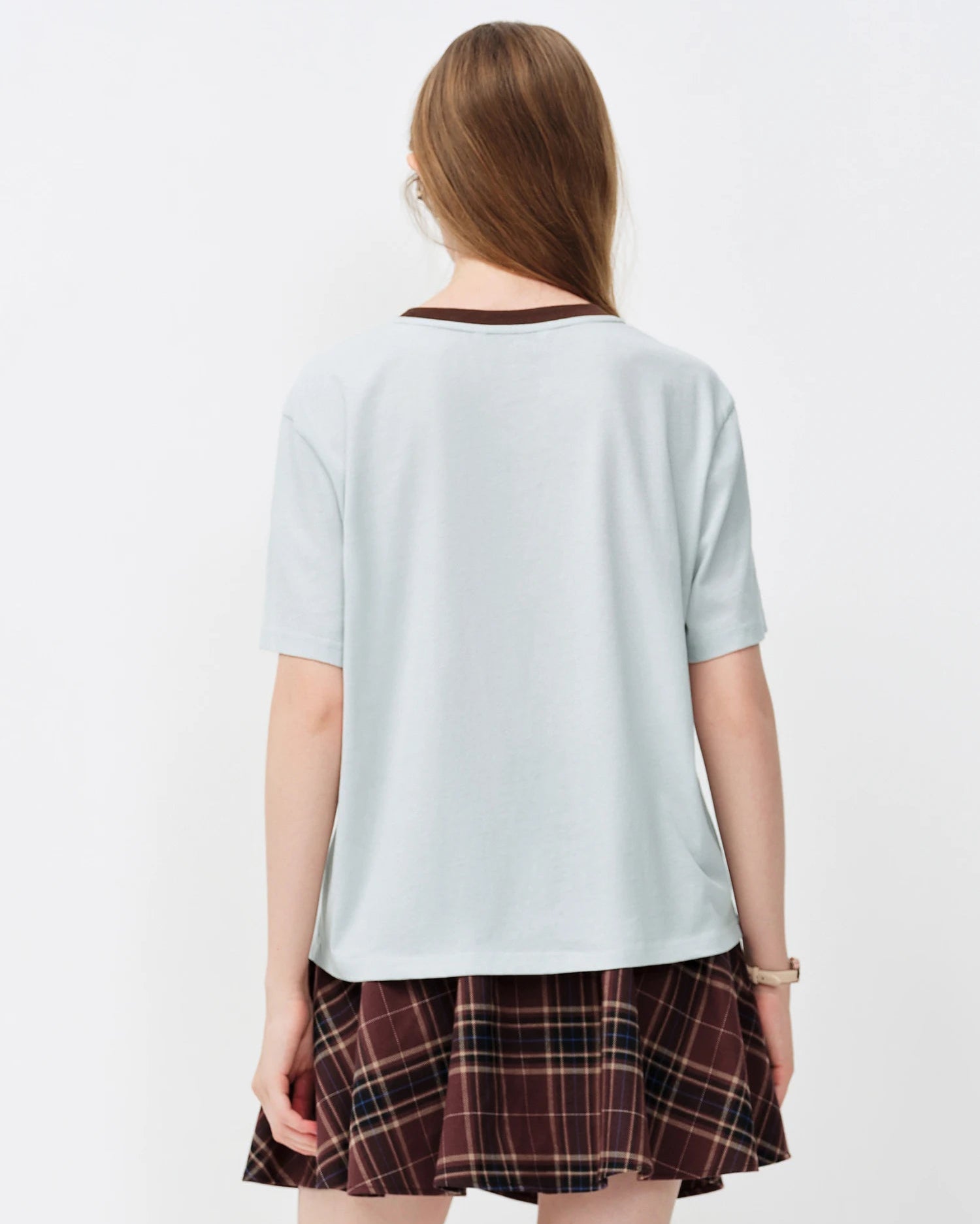 Loose-Fit Crew Neck T-Shirt With Letter Print