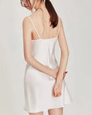 Mulberry Silk Spaghetti Strap Mini Dress