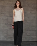 Linen V-Neck Adjustable Camisole