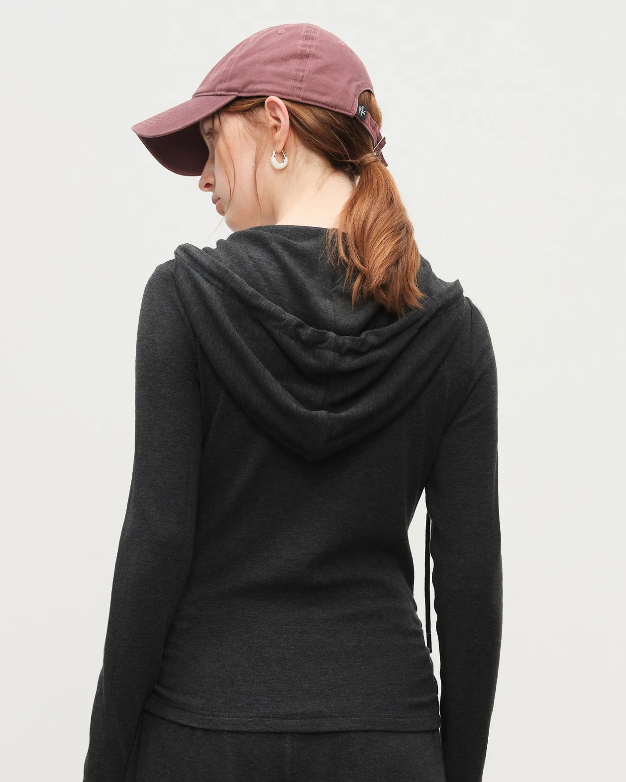 Hooded Knit Pullover Top