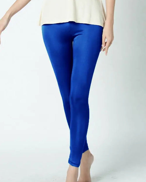 Sleek Stretch Silk Bottoming Pants
