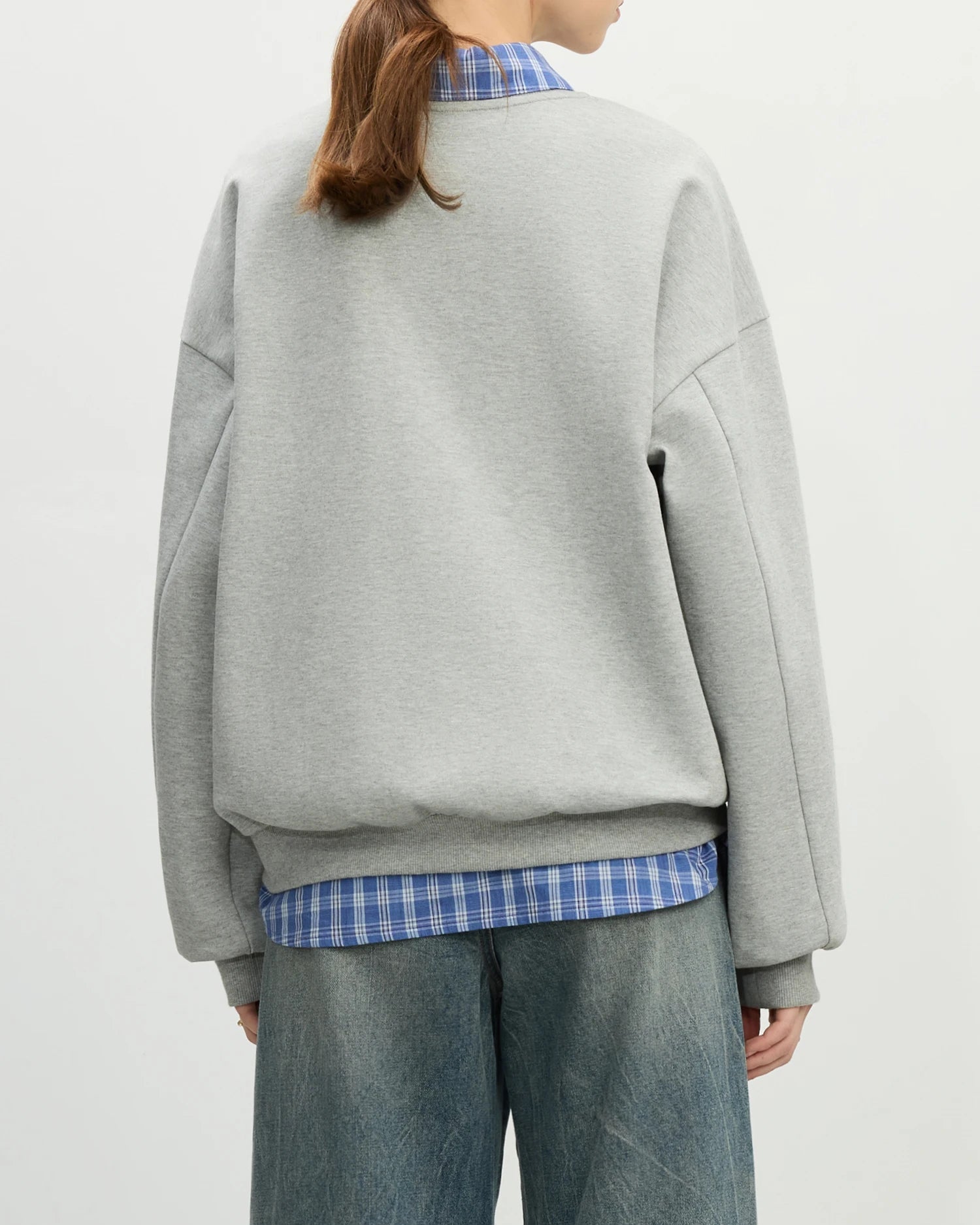 Loose-Fit Crewneck Cotton Sweatshirt