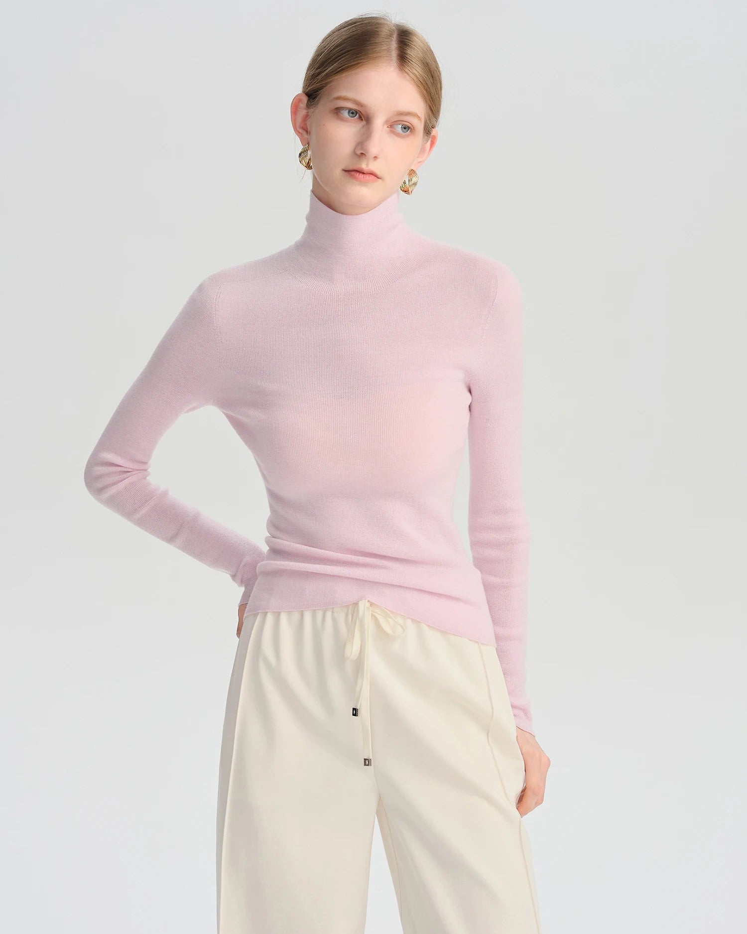 Wool Slim-Fit Knit Sweater