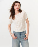 Lightweight Short-Sleeve Knit T-Shirt