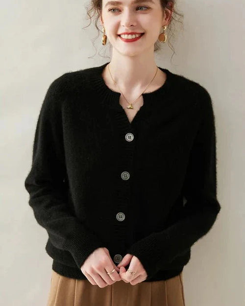 Cashmere Knitted Cardigan