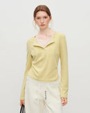 Premium lace trimmed V-neck knit sweater made with high-quality yarn, providing a stylish yet comfortable silhouette for your lounging needs or relaxed autumn ensembles.