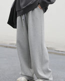 High-Waisted Drawstring Wide-Leg Pants