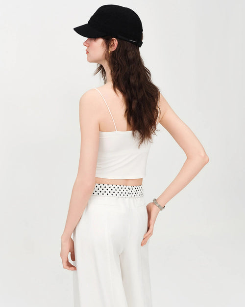 Seamless Camisole With Built-In Bra
