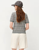 Lightweight Short-Sleeve Knit T-Shirt