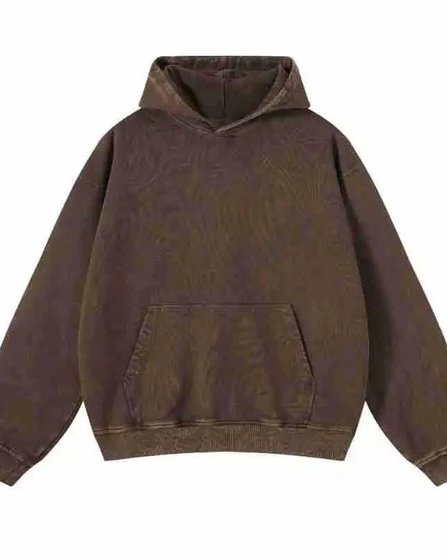 Cotton Loose Retro Thicken Hoodie