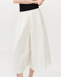 Pure Cotton Wide-Leg Casual Pants