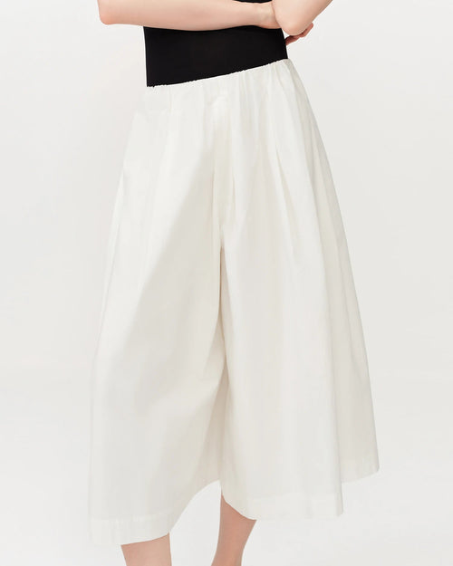 Pure Cotton Wide-Leg Casual Pants