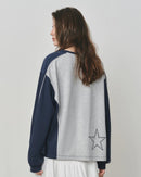 Loose-Fit Drop-Shoulder Sweatshirt With Letter Print