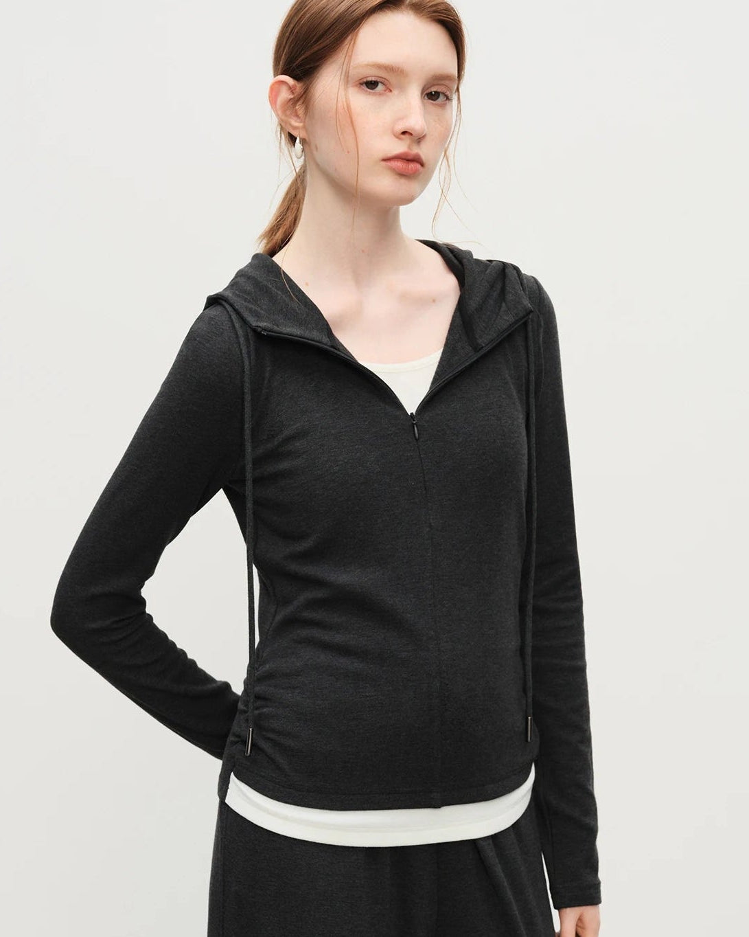 Hooded Sports Knitwear Set