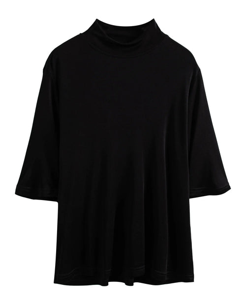 Mulberry Silk Half-Sleeve T-Shirt
