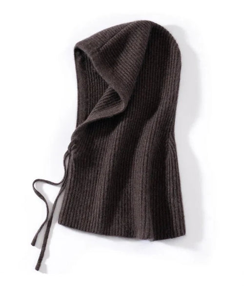 Pure Cashmere Knitted Fashion Scarf And Hat