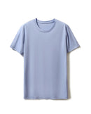Silk-Cotton-Modal O-Neck Short Sleeve Tee